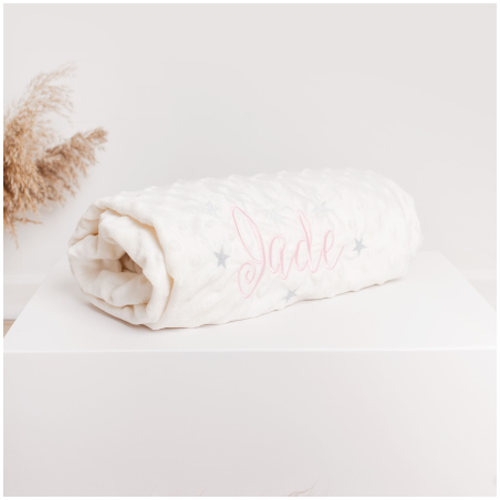 Couverture Pierre Cardin blanc cassé